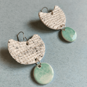 Drops of Turquoise, earrings